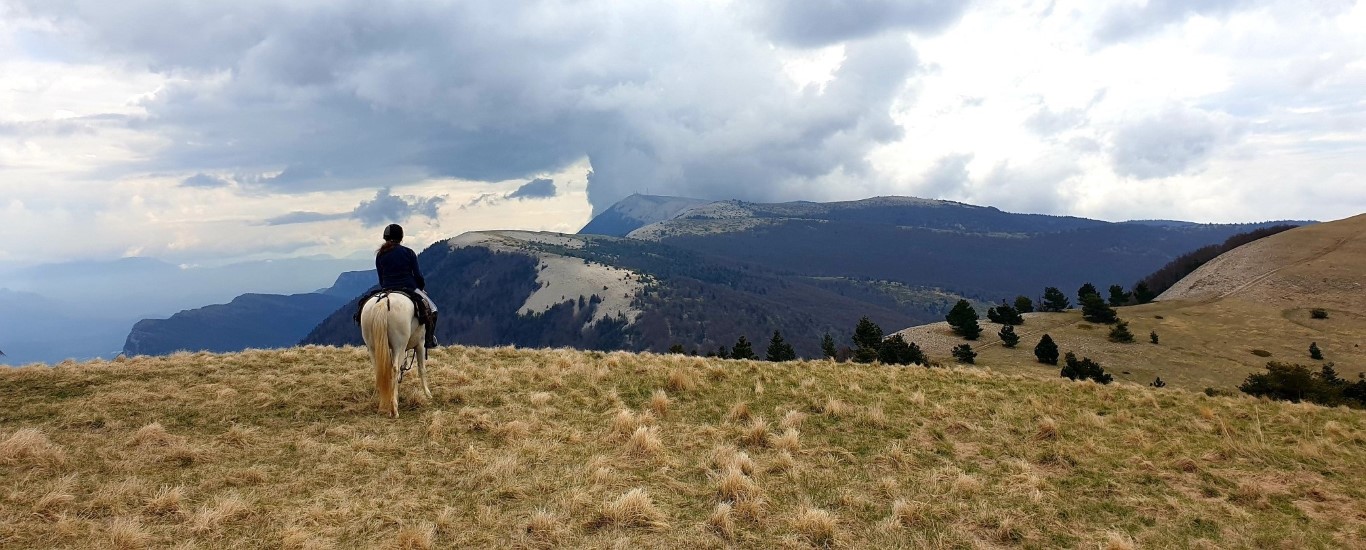 Randonnée équestre Lure La Montagne Aux Deux Visages 04